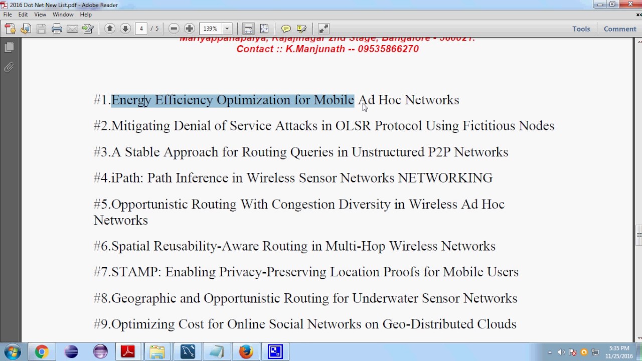 2016 Top IEEE Dot Net Projects for 2016 & 2017 – Boost Your Skills 🚀
