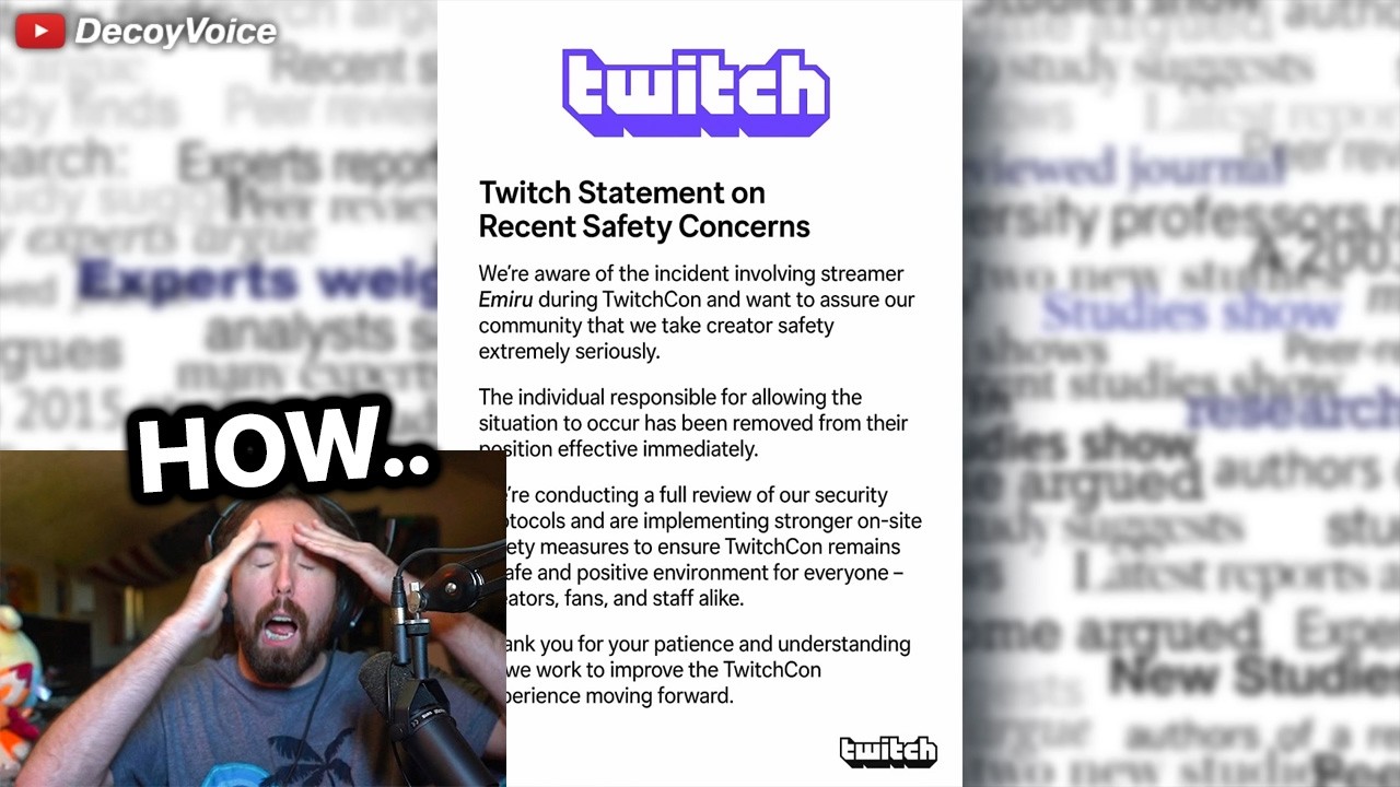 Asmongold Reacts to Twitch Crisis ๐ฑ