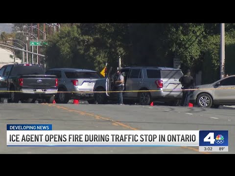 ICE agent fires weapon in Ontario