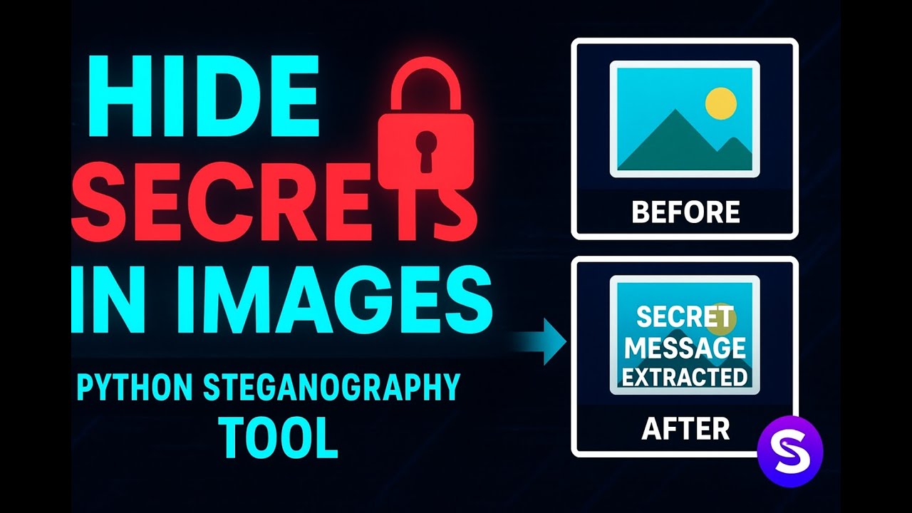 🔐 Hidden Messages in Images: Python Steganography Tutorial for Secret Communication