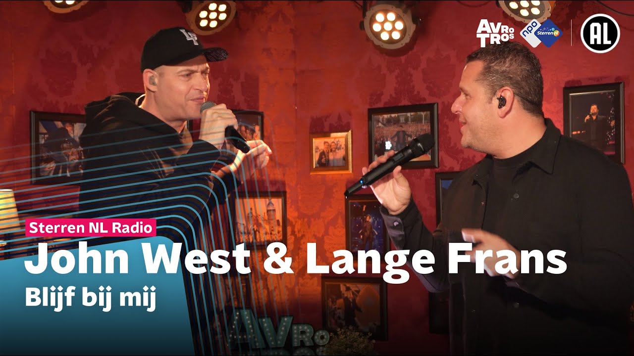 John West & Lange Frans Perform 'Blijf bij mij' Live 🎶