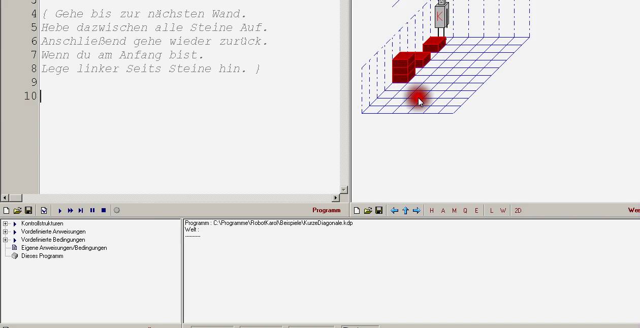 Algorithmen & Datenstrukturen mit Robot Karol 🤖 – Spannende Einblicke für Einsteiger