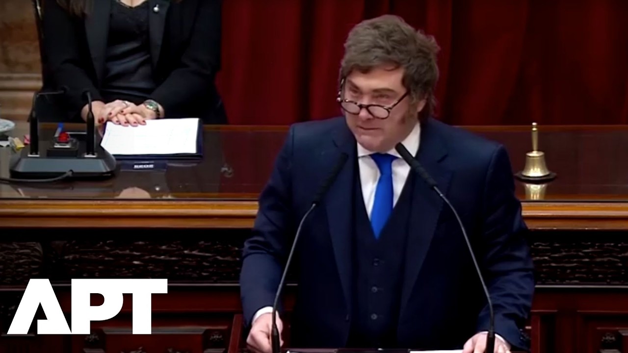 Javier Milei Delivers Annual Address at Argentina Congress, Pushes Tax Reform | APT