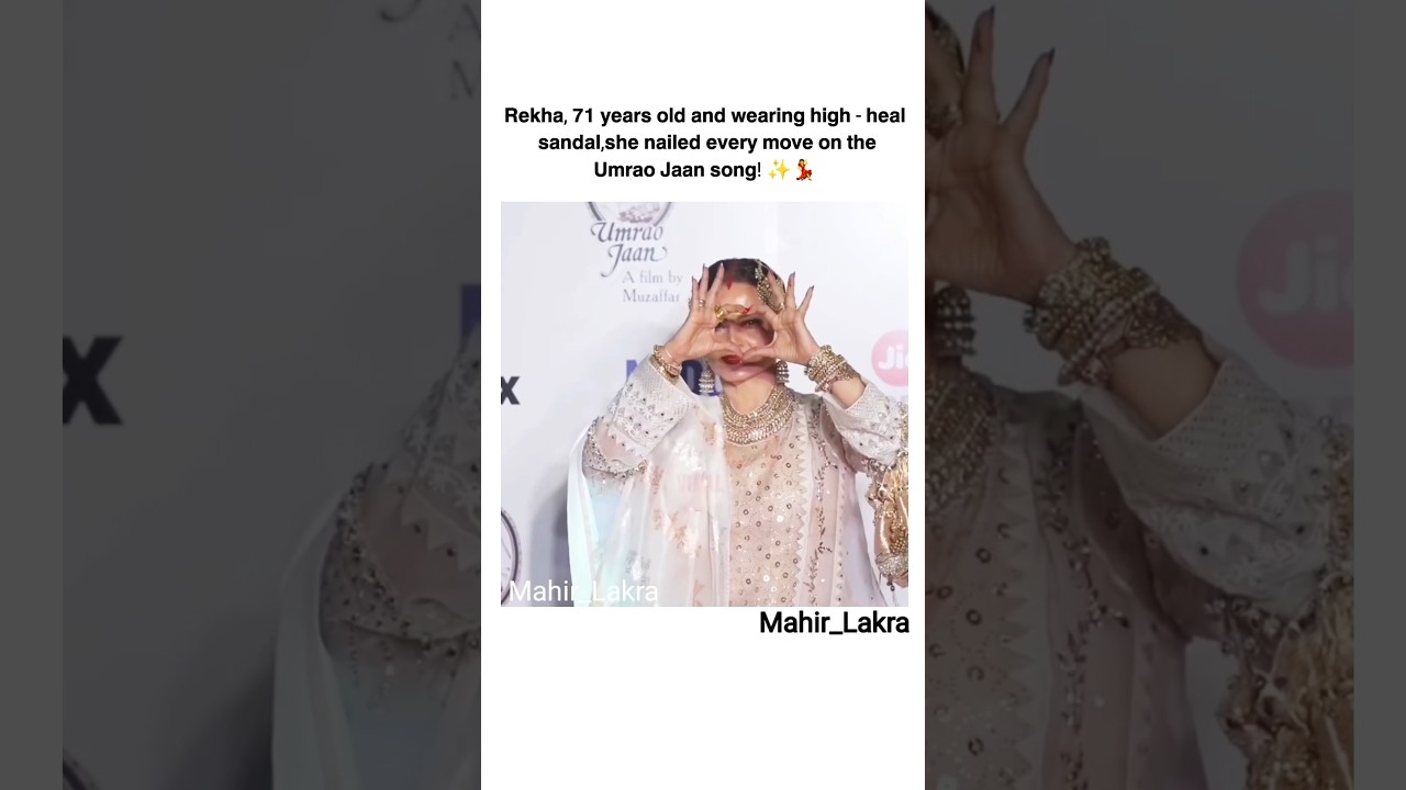 Rekha's Elegant Dance on Umrao Jaan Classic 💃 | Bollywood Short