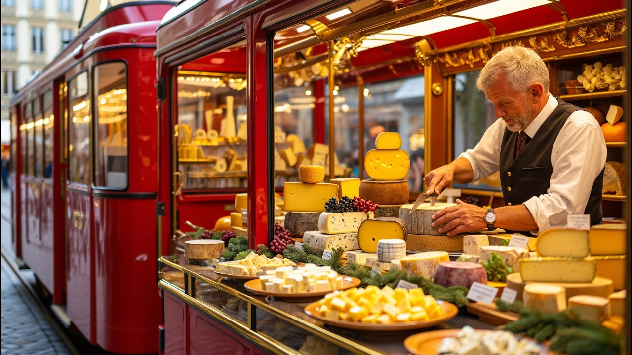 Traditional Swiss Cheese Festival | Bern Switzerland 4K Walking Tour | Organic Farmers Market