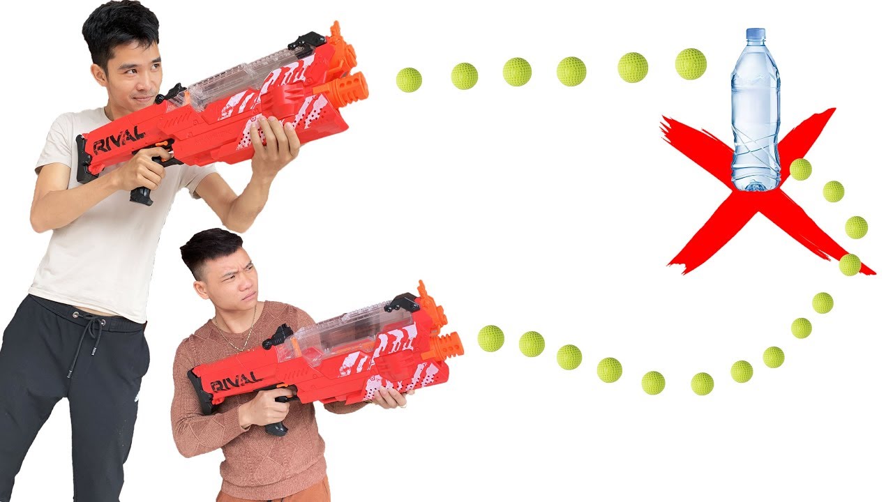 PhD Nerf Gun Battle 🎯 | Nerf Shooting Competition