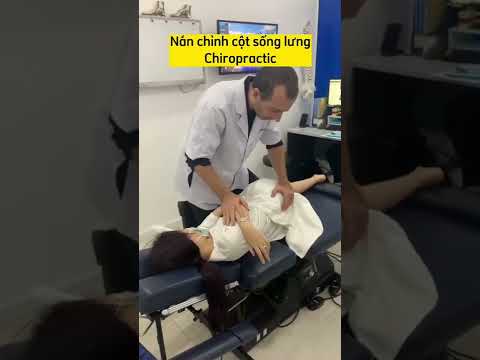 Điều trị sai lệch đốt sống với phương pháp nắn chỉnh cột sống #chiropractic