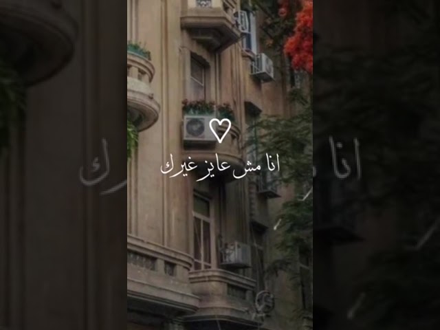 مش عايز غيرك ♥️