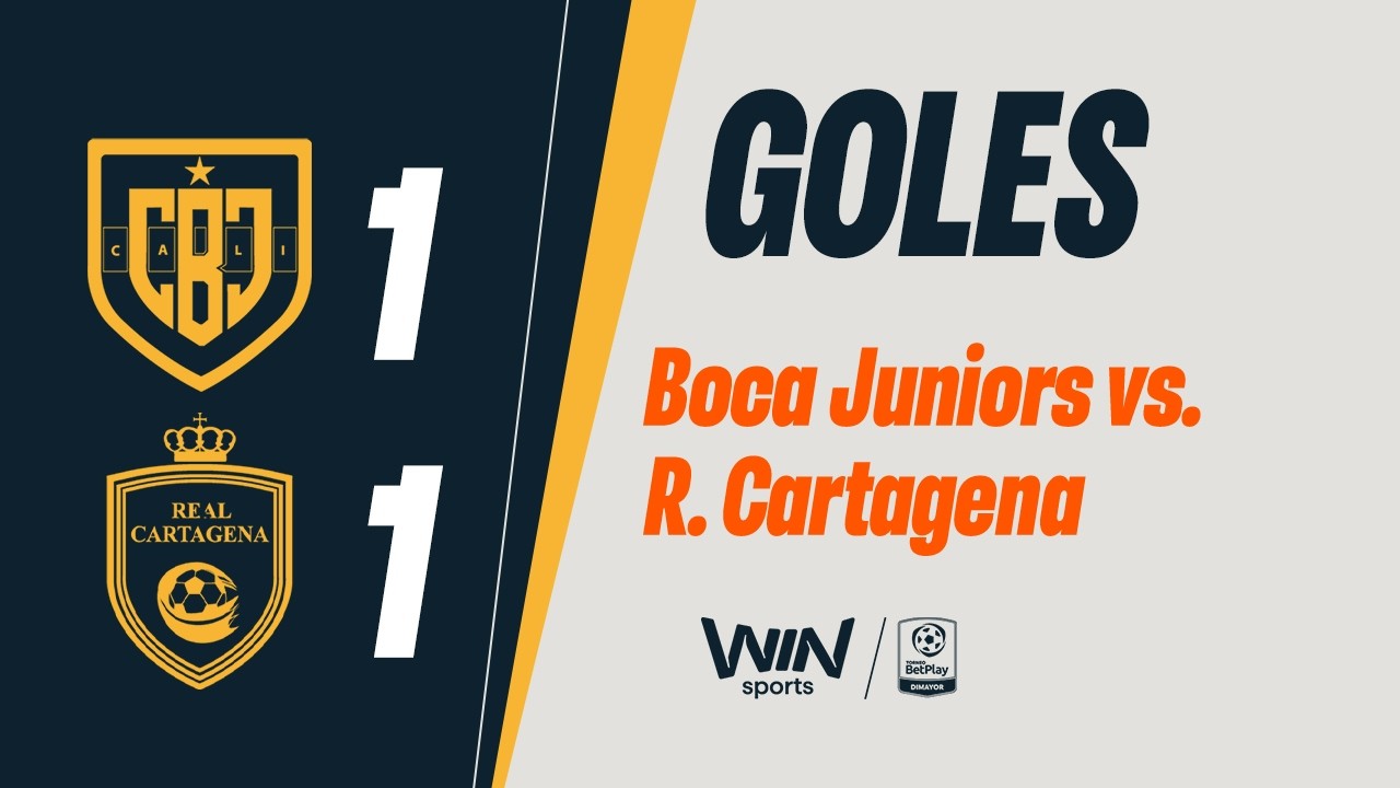 Boca Juniors vs. Real Cartagena  (goles) | Torneo BetPlay Dimayor 2026-1 | Fecha 12