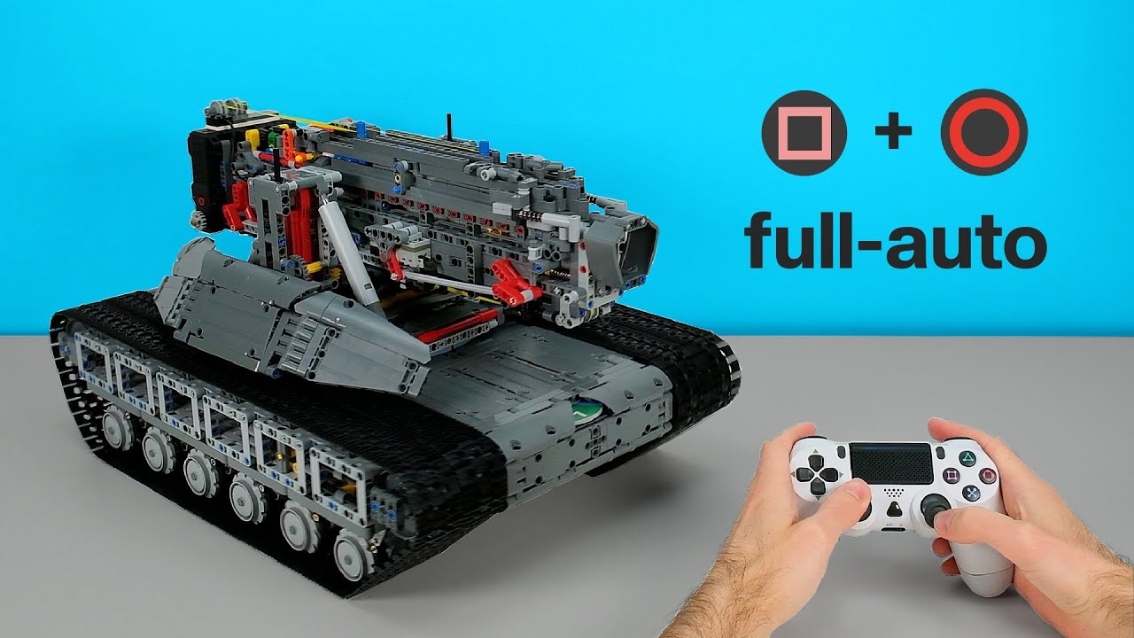 Complex LEGO Tank with Remote Control 🚀