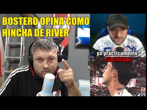 Bostero opina como HINCHA DE RIVER Genuino