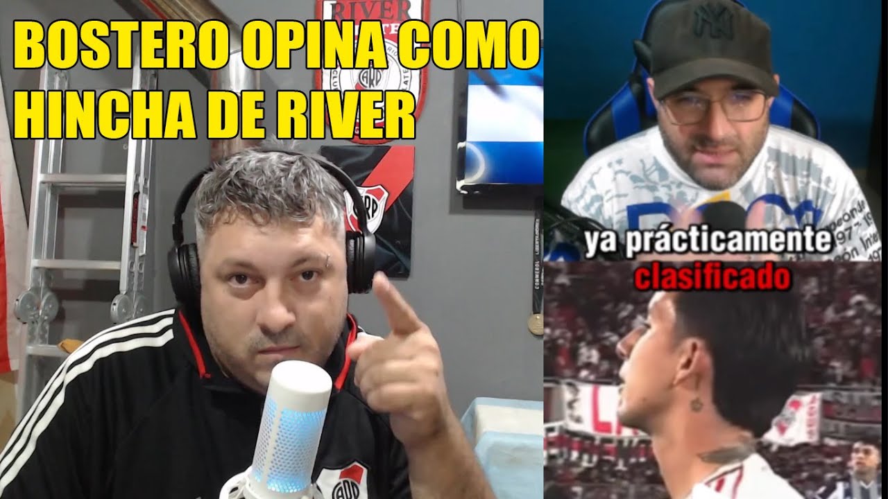 Bostero Comparte Opinión Como Verdadero Hincha de River