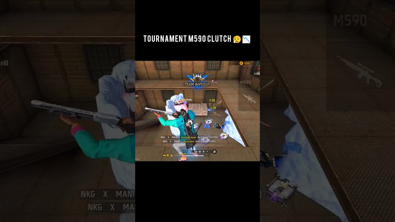 Tournament M590 Clutch Highlights 🎮