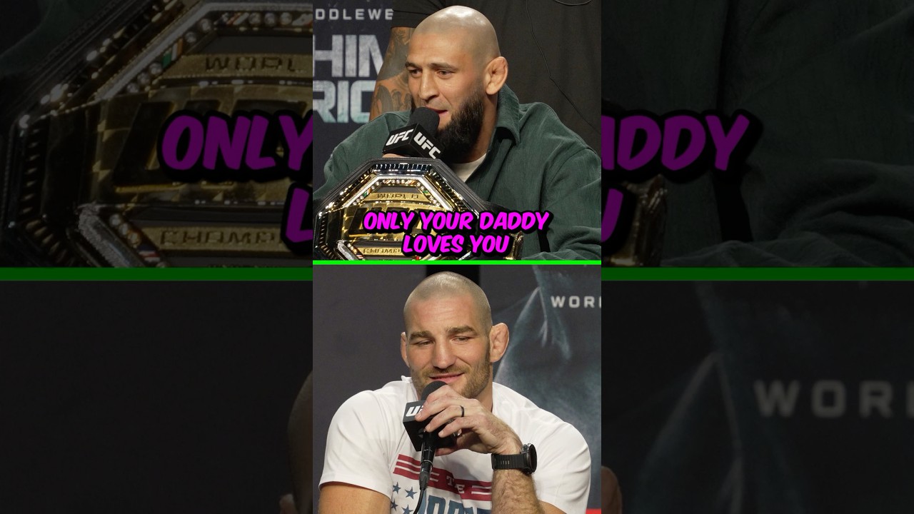 Chimaev vs. Strickland Sparks Tense UFC 328 Press Conference