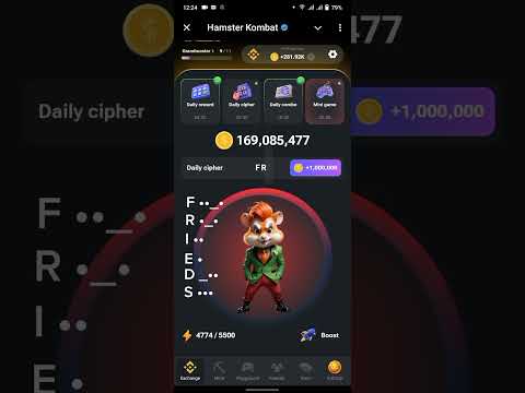 16 August Daily Cipher Code| Hamster Daily Cipher Code