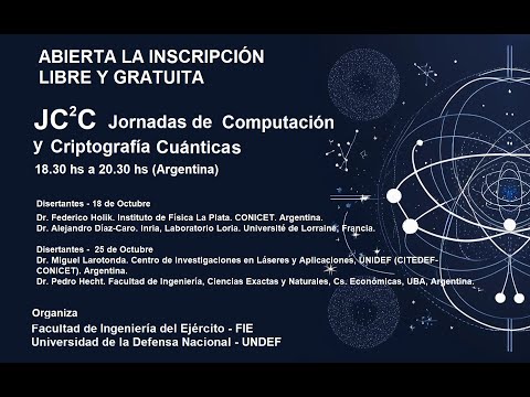 2da Jornada de Computación y Criptografía Cuántica 2024.