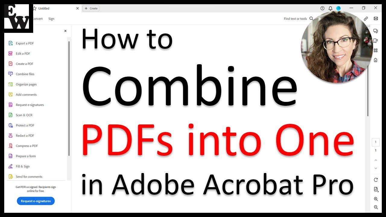 How to Combine PDFs into a Single File Using Adobe Acrobat (Updated Interface)