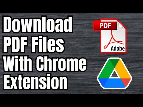 How to Download View Only PDF Files From Google Drive With Chrome Extension