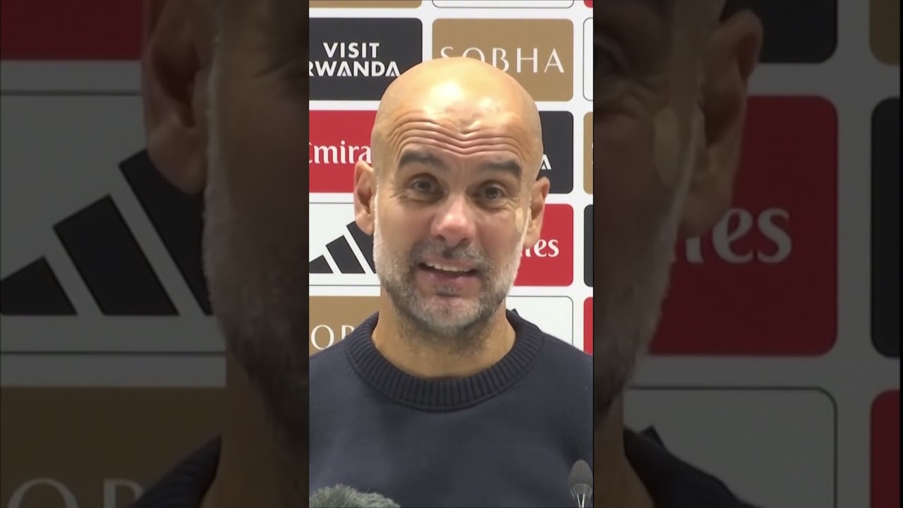 Pep Guardiola Proud Despite Record-Low Possession in Man City vs Arsenal 1-1 ⚽