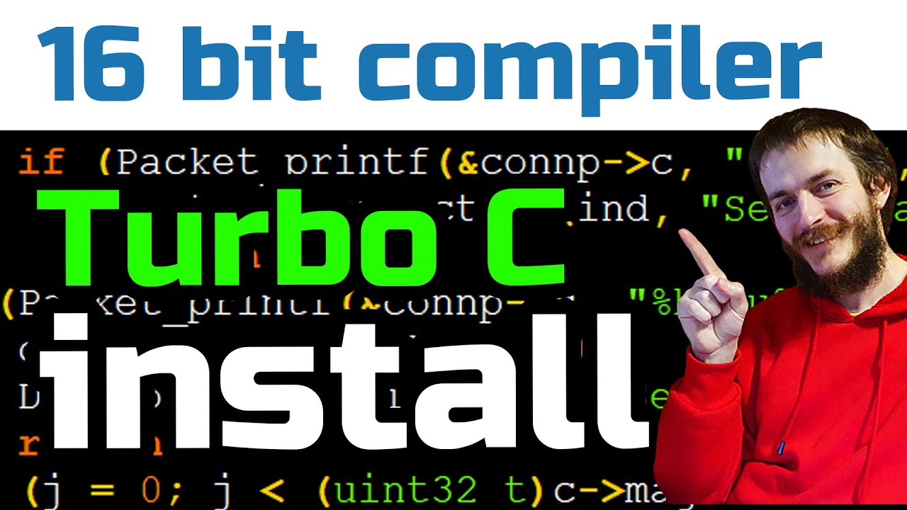 Install Turbo C/C++ on Windows Using DOSBox