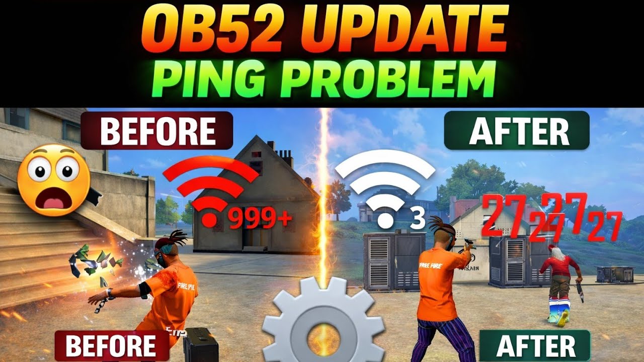 How To Fix Ping Problem In Free Fire OB52 Update ๐ฅ | 999+ Ping Fix | Free Fire Low Ping Trick