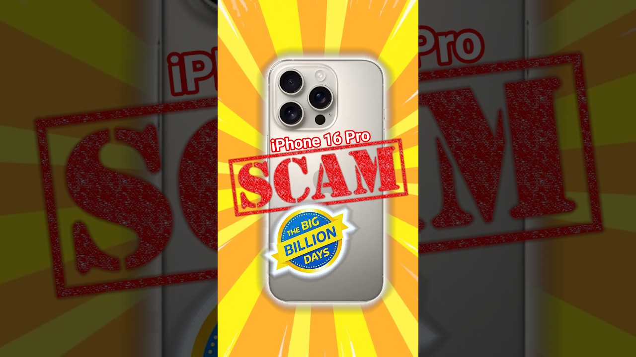 iPhone 16 Pro Price Alert During Flipkart BBD Sale 📱