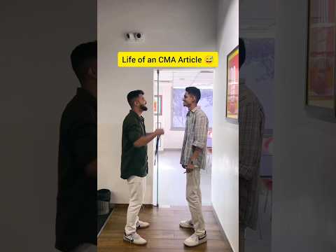 Relatable of CMA article.😅.just for fun.. #cmastudents #cma #articleship