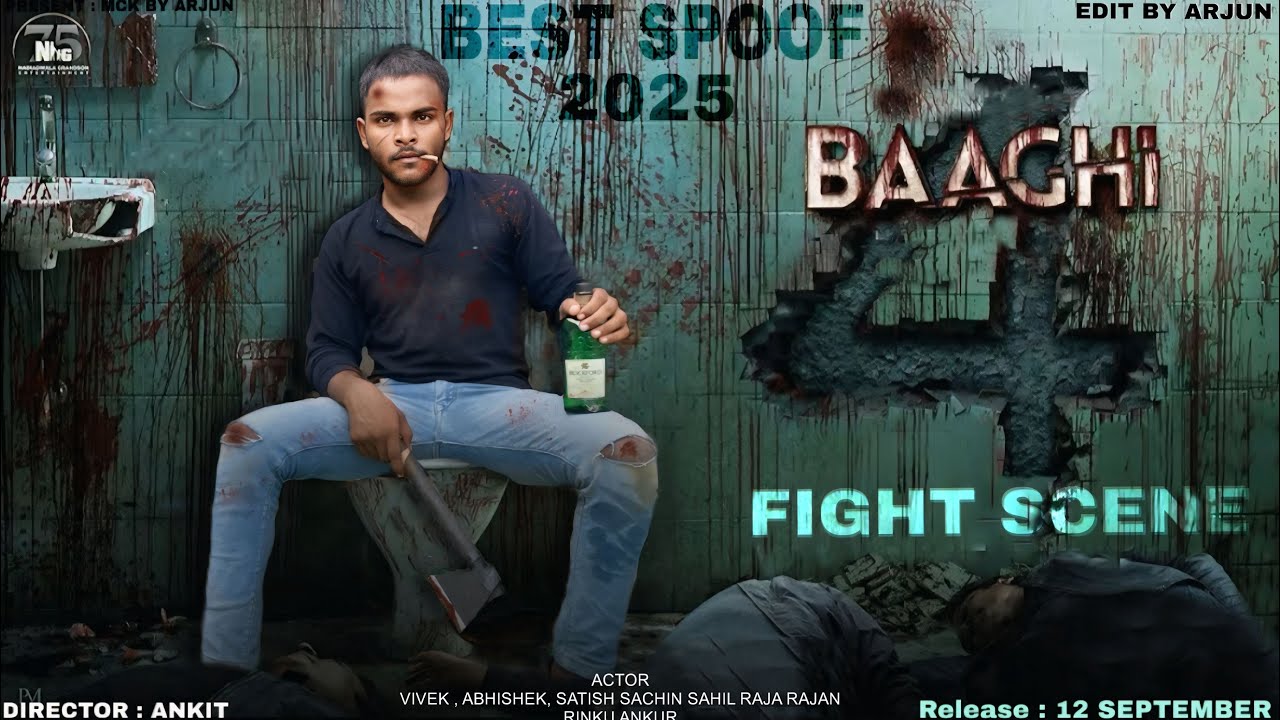 Baaghi 4 Fight Scene Spoof & Action | Tiger Shroff π₯