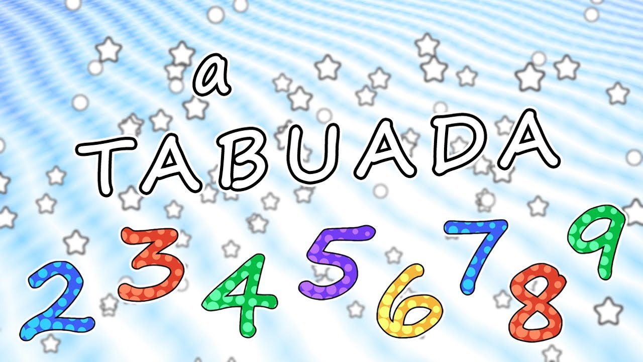 Tabuada do 2 - 3 - 4 - 5 - 6 - 7 - 8 - 9 - Ouvindo e Aprendendo - Tabuada de Multiplicação
