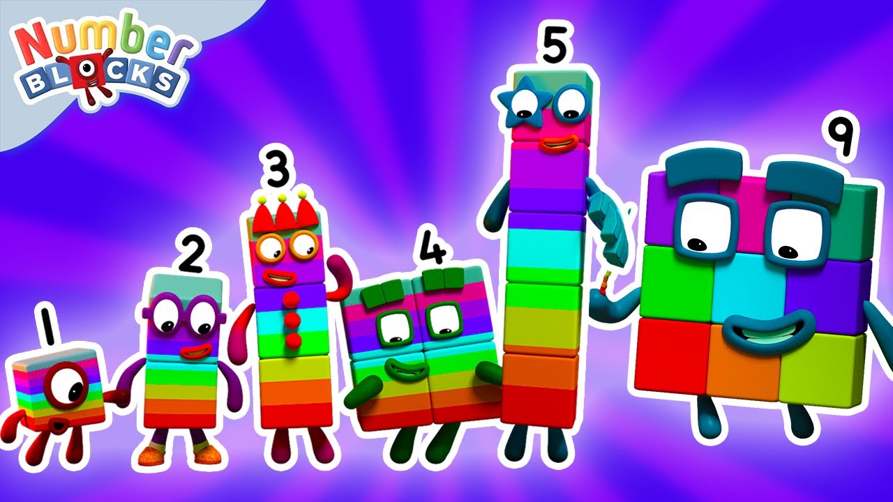 Colorful Math Adventures with Numberblocks | 1 Hour Compilation