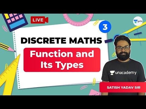 Functions & Its Types | Lec 3 | Discrete Maths | GATE Computer Science