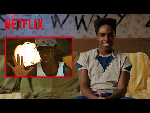 Caleb McLaughlin on Lucas Getting Dumped Five Times | Stranger Things | Netflix