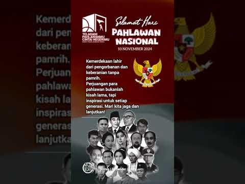 selamat hari pahlawan nasional 2024