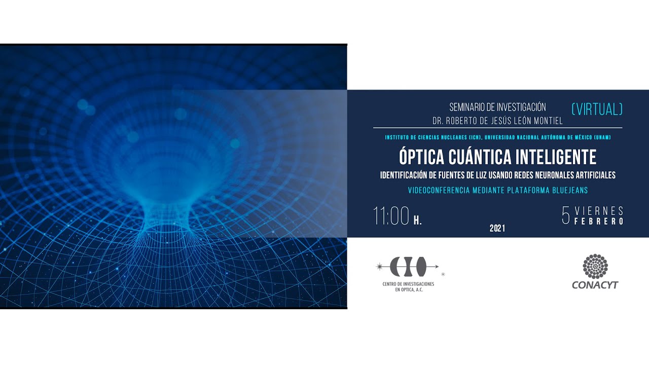 Seminario en Óptica Cuántica Inteligente: Reconocimiento de Fuentes de Luz con Redes Neuronales 🤖