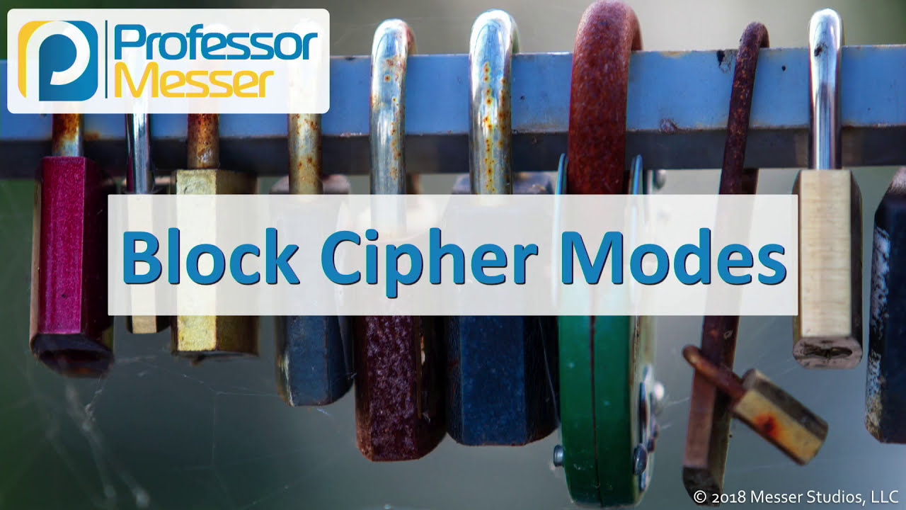 Master Block Cipher Modes for Security+ SY0-501 🚀