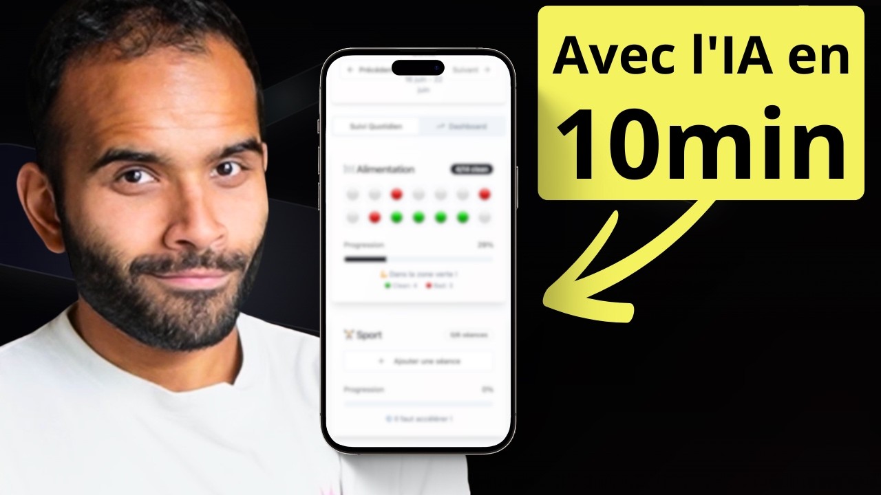 Créer une app en 10 min avec l'IA 🚀