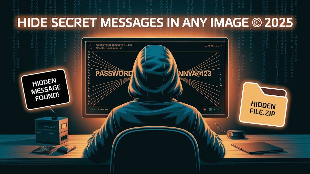 Master Steganography in 2025: Hide Secret Messages in Images & Files 🔐