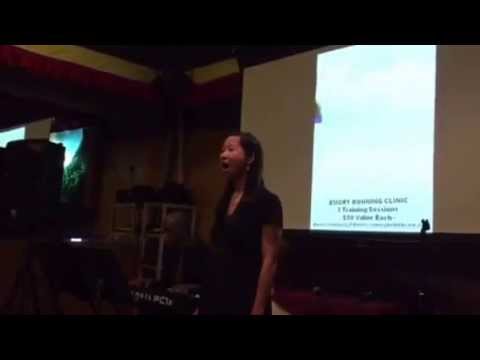 Lily Patel singing an Opera song