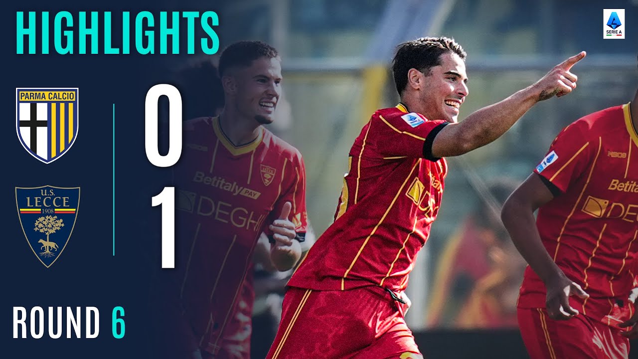 Parma vs Lecce 0-1: Sottil's Decisive Goal Secures First Win of Serie A Season ⚽