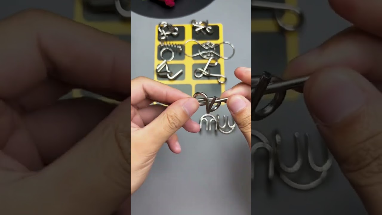 Quick Solutions to Mini Metal Puzzles 🧩 | Brain Teasers Solved!