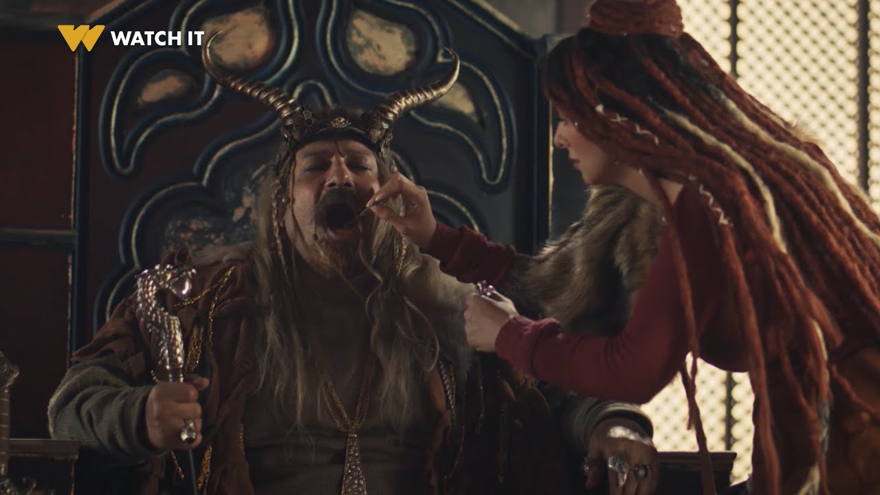 جت سليمة تعالج الخاقان وتعلمه الغناء 🎶