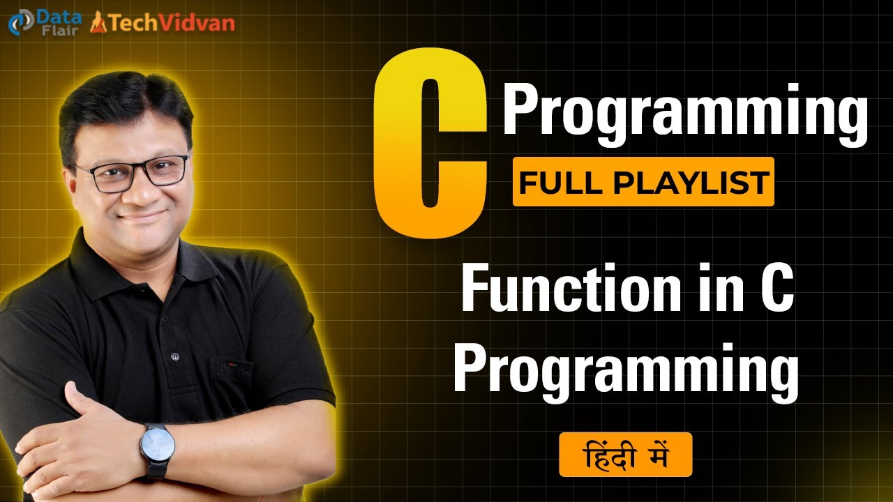 Introduction to Functions in C with Examples | What is Function in C Programming [Hindi]