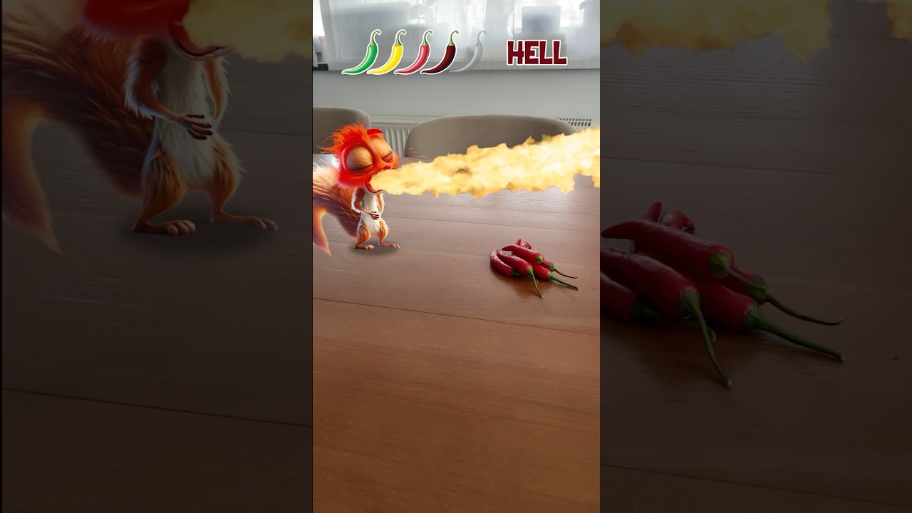 Scrappy's Chili Pepper Challenge 🌶️