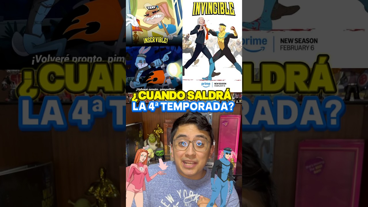 Invincible Temporada 4: Fecha de Estreno 👀