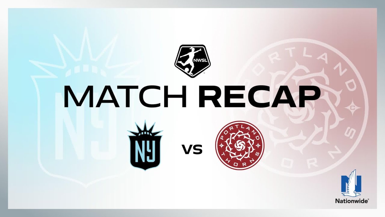 Gotham FC Dominates Portland Thorns 3-0 | Full Match Highlights ⚽