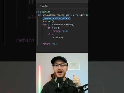 Apple Coding Interview Question! | Leetcode 1207 - Unique Number of Occurrences