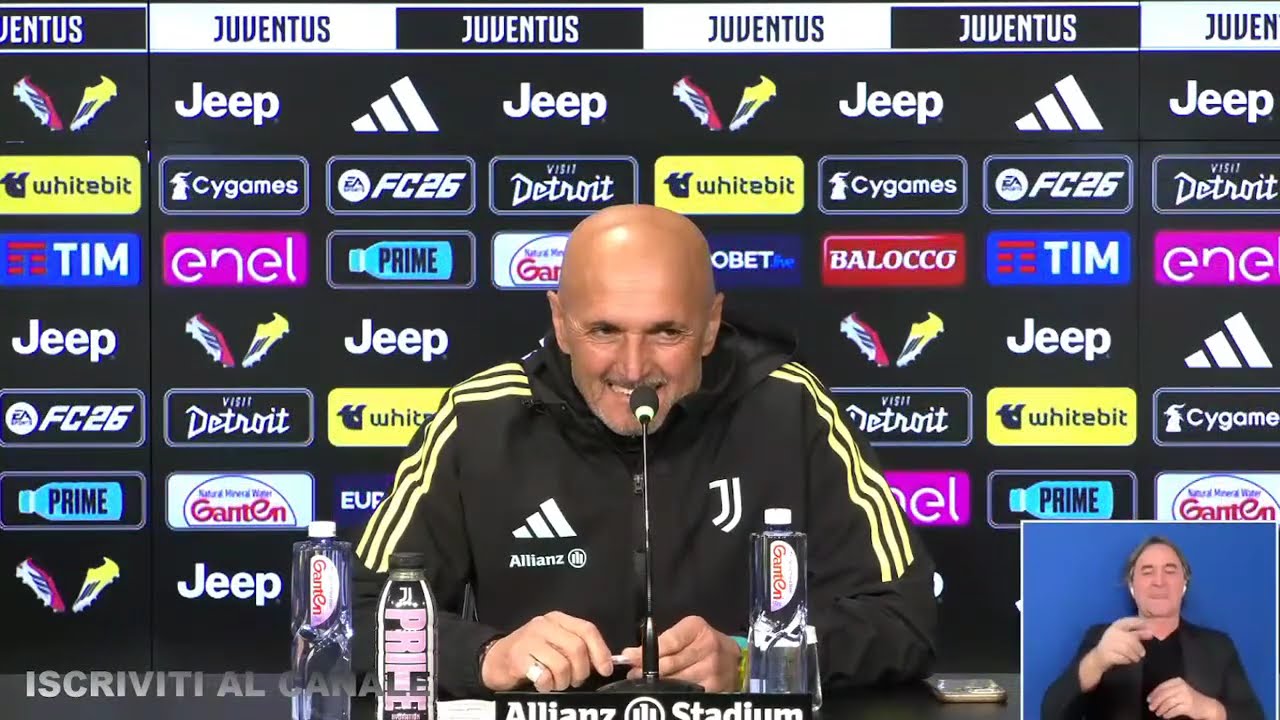 π΄ PRE JUVENTUS - CREMONESE | CONFERENZA STAMPA LUCIANO SPALLETTI