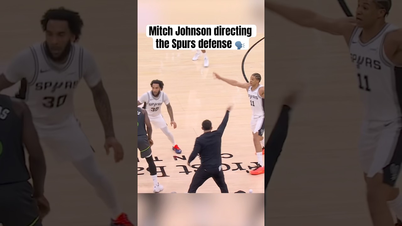 Spurs Coach Mitch Johnson Mic'd Up 🎤