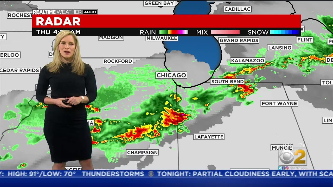 Severe Thunderstorm Warnings Issued for Thursday Morning