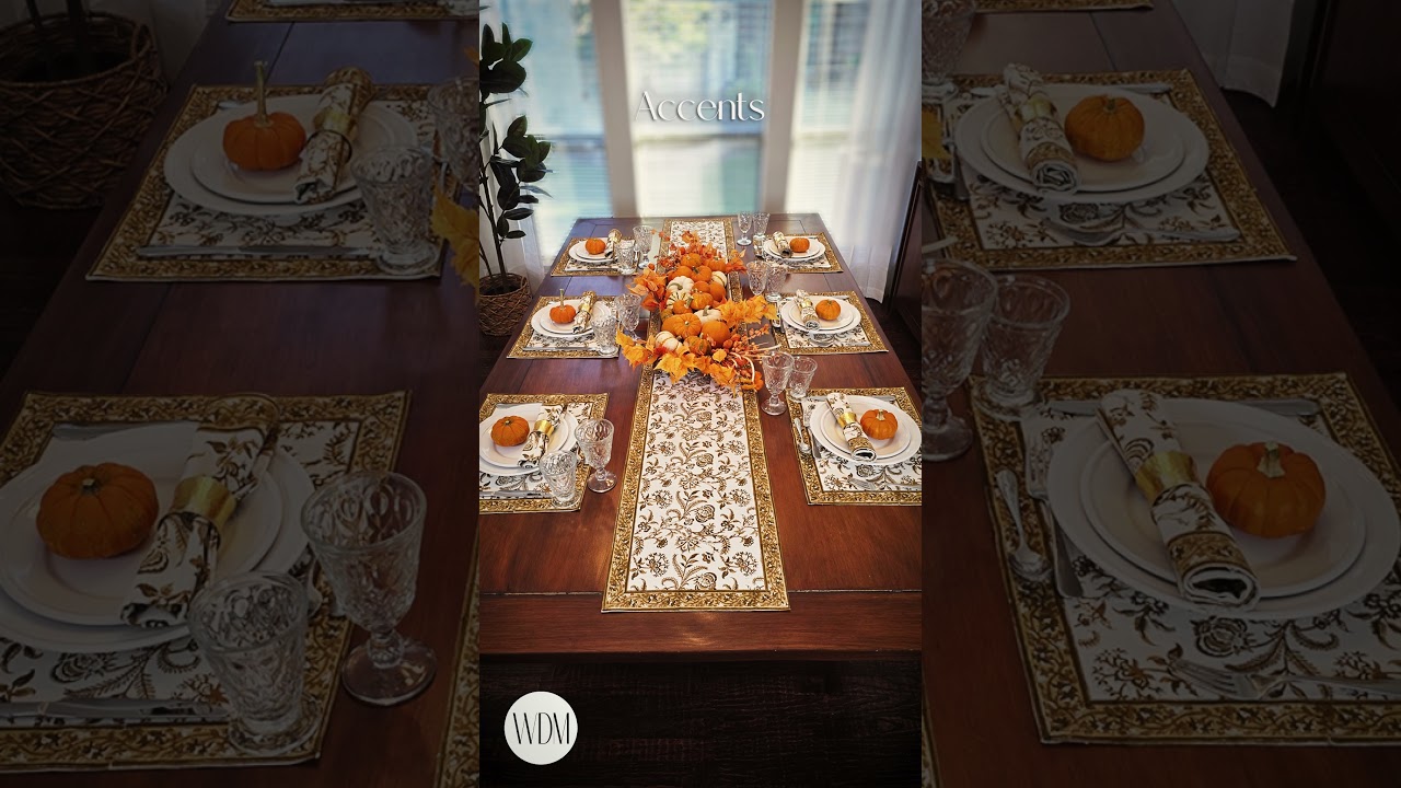 Thanksgiving Table Inspiration: Cozy & Elegant Setup π¦